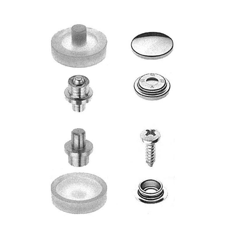 Yacht & Caravan Press Fasteners [Ø 15mm] - silver metallic| Prym,  image number 3