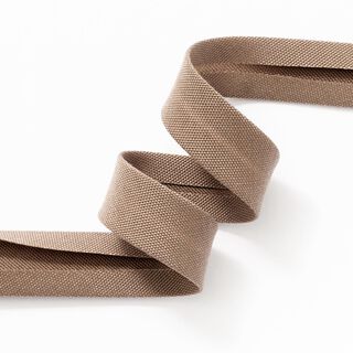 Outdoor Bias binding folded [20 mm] – taupe, 