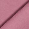 Light French Terry Plain – dark dusky pink,  thumbnail number 5