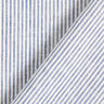 Linen Cotton Blend Narrow Stripes – denim blue/offwhite,  thumbnail number 4