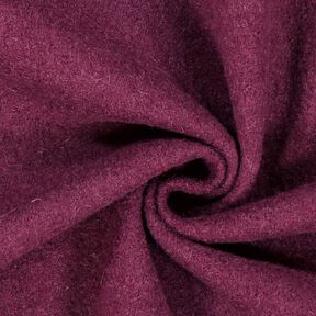 Fulled woollen loden – grape, 