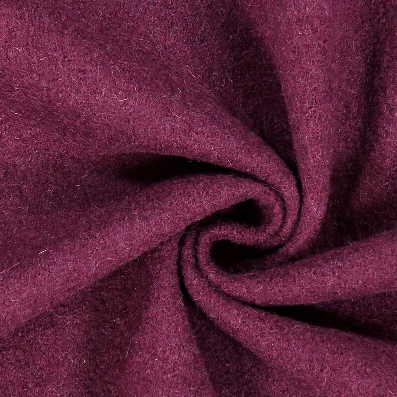 Fulled woollen loden – grape, image number 1