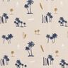 Cotton Jersey Hawaii Feeling – light taupe,  thumbnail number 1