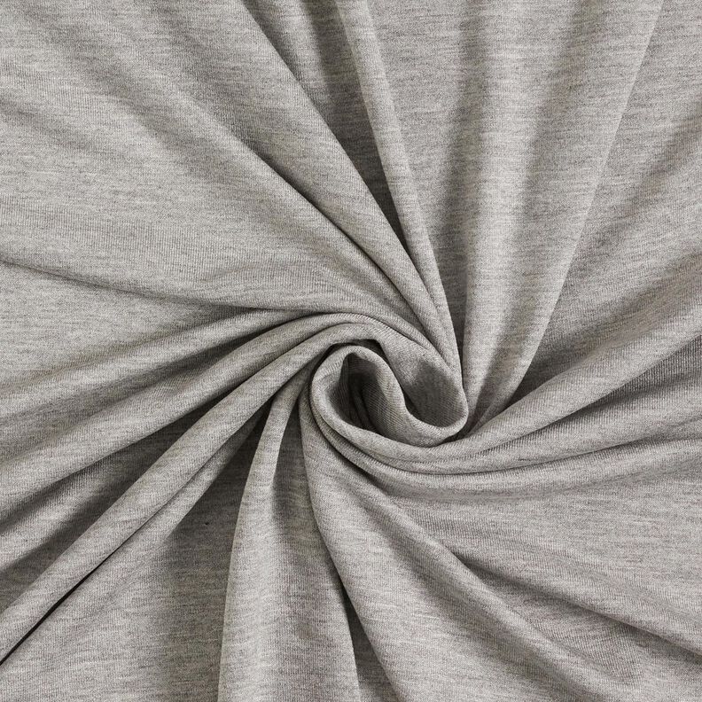 Medium summer jersey viscose – grey,  image number 1