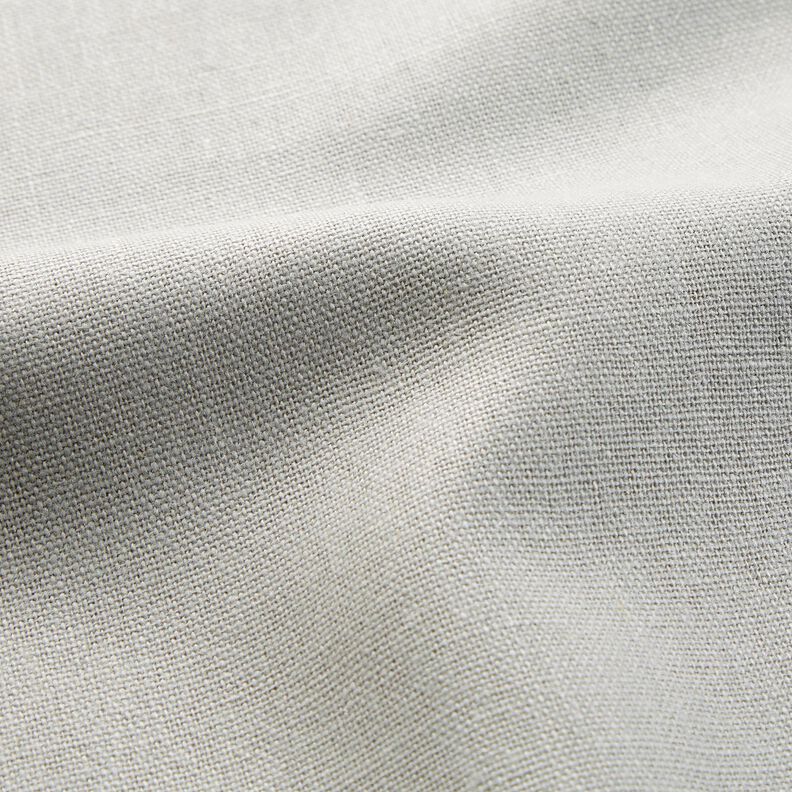 pure heavy linen Plain – elephant grey | Remnant 50cm, image number 2