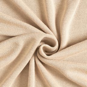 Knit Fabric Viscose Blend Super soft – dark beige, 