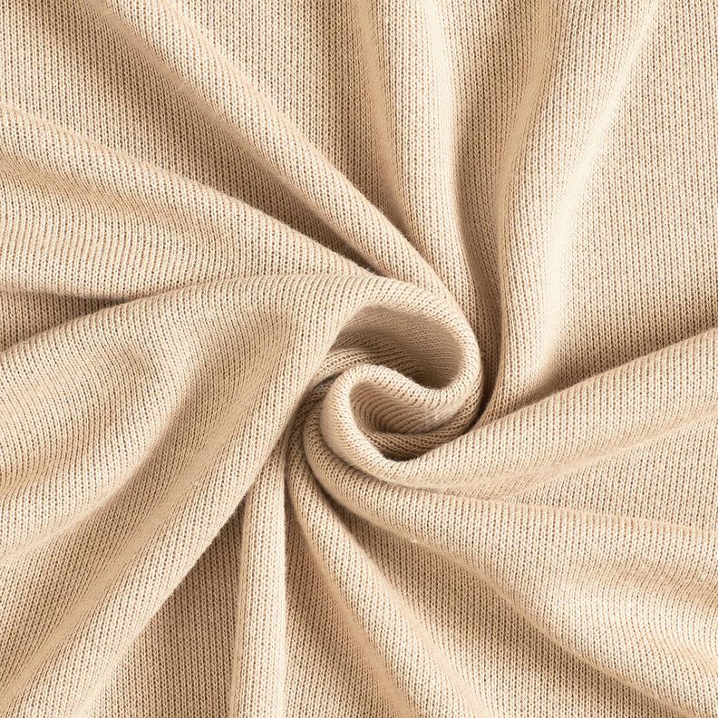 Knit Fabric Viscose Blend Super soft – dark beige,  image number 1