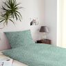 Cotton Cretonne Abstract leaves – sage/ivory,  thumbnail number 7
