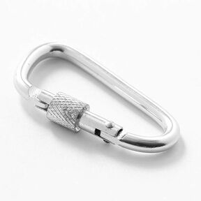 Carabiner – silver metallic, 