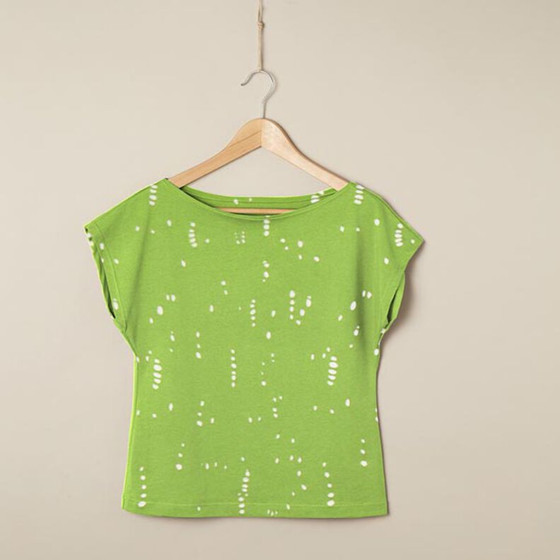 Cotton jersey, distressed – apple green,  image number 5