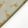 Ribbed Jersey Cute giraffes – khaki,  thumbnail number 4