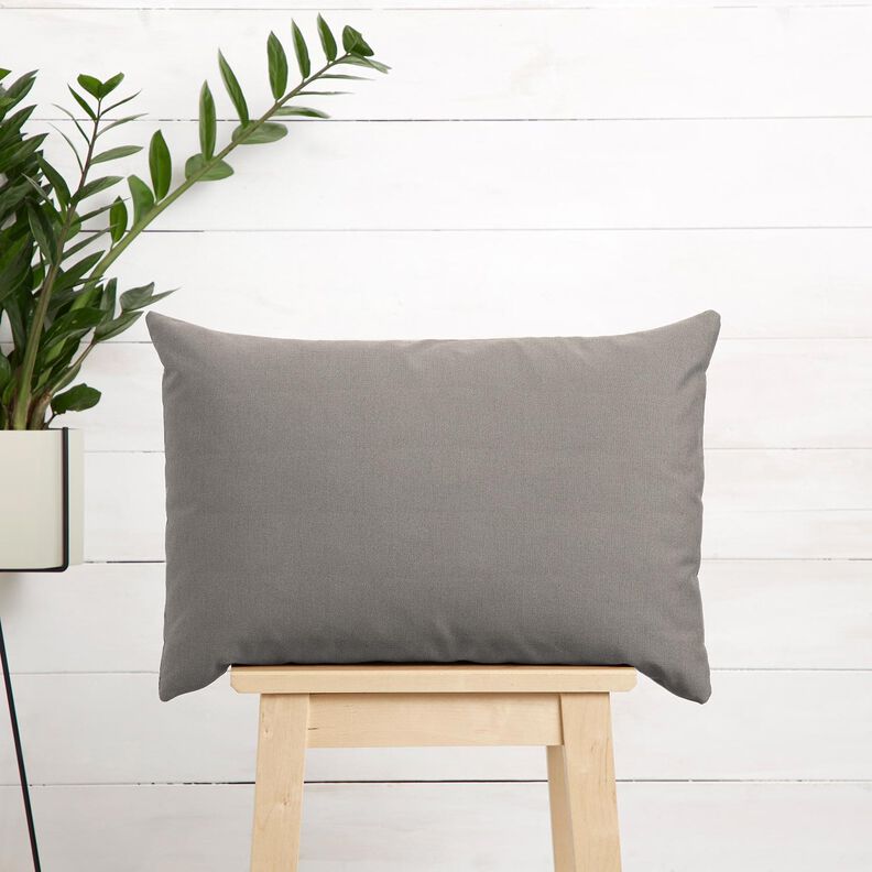Outdoor Fabric Canvas Plain – light grey,  image number 6