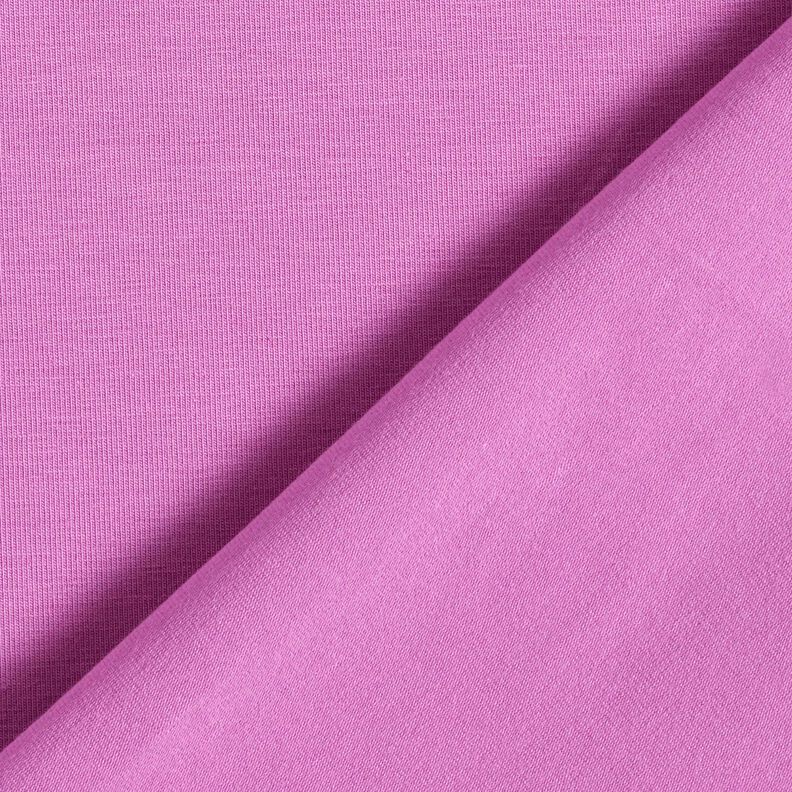 Medium Cotton Jersey Plain – red lilac, image number 5