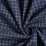 Jacquard knit brushed grid check – denim blue,  thumbnail number 4
