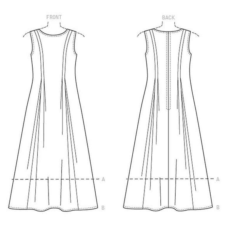 Fit-and-Flare Dresses, Vogue 9236 | 12 - 22,  image number 4
