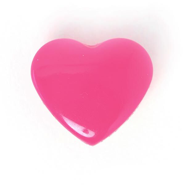 Color Snaps Heart Press Fasteners 5 - pink| Prym,  image number 1