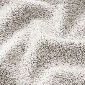 Upholstery Fabric Colourful Weave – silver grey/grey, 