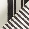Outdoor Fabric Canvas Fine Stripe Mix – black/white,  thumbnail number 4
