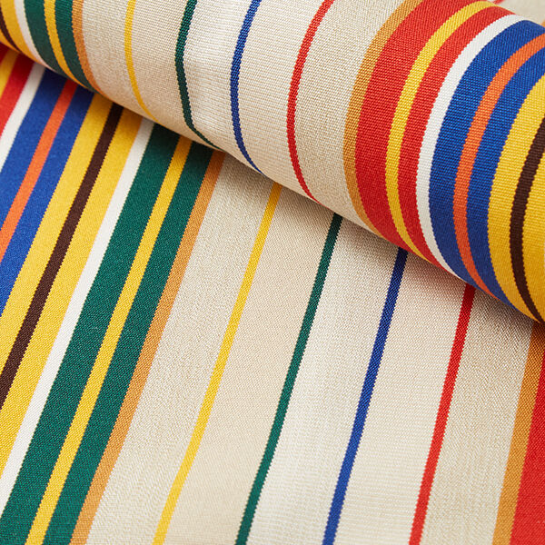Outdoor Deckchair fabric Longitudinal stripes, 44 cm – natural,  image number 3