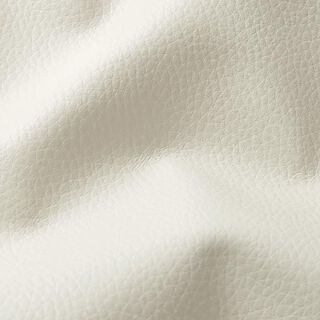 Upholstery Fabric Embossed Faux Leather – offwhite, 