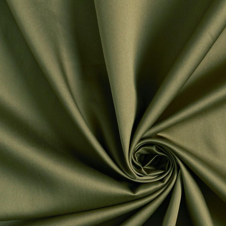 Sateen Plain – olive,  image number 1