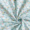 Organic Cotton Poplin palm world – baby blue/pale mint,  thumbnail number 3