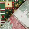 Colourful Christmas cotton poplin fabric – green,  thumbnail number 4