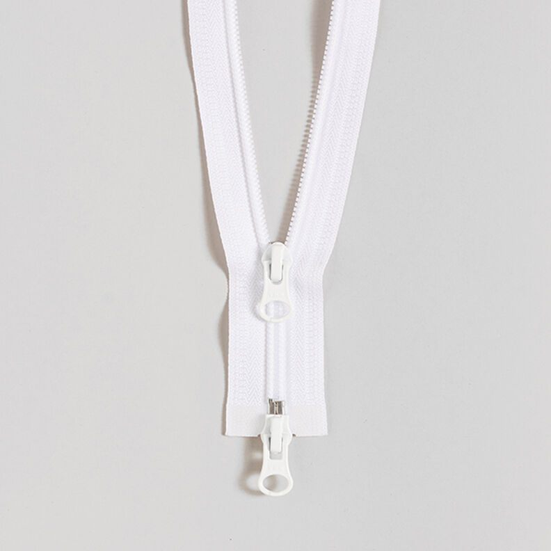 Two-way zipper divisible | plastic (501) | YKK,  image number 1