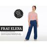 FRAU ELENA - plain trousers with a straight leg, Studio Schnittreif  | XS -  XXL,  thumbnail number 1