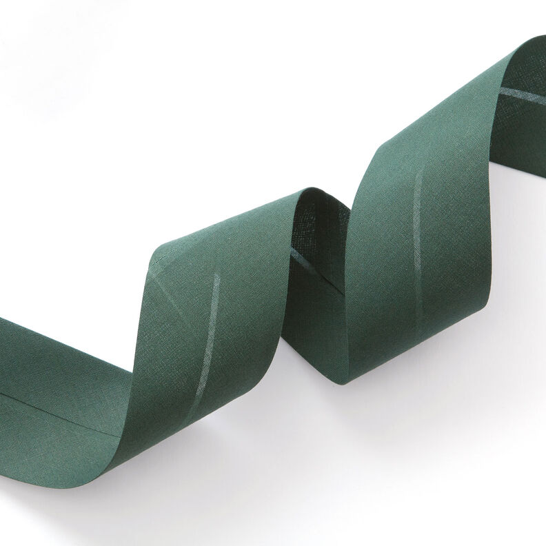 Bias binding Polycotton [50 mm] – dark green,  image number 1