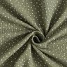 Double Gauze/Muslin Polka Dots – light olive/white,  thumbnail number 3