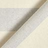 Decor Fabric Panama broad stripes &ndash; silver grey/light beige,  thumbnail number 4