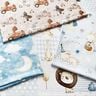 Decor Fabric Cotton Twill Moon and Stars Digital Print – light blue,  thumbnail number 5