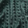 Cosy Fleece Embossed Dots – dark green,  thumbnail number 2