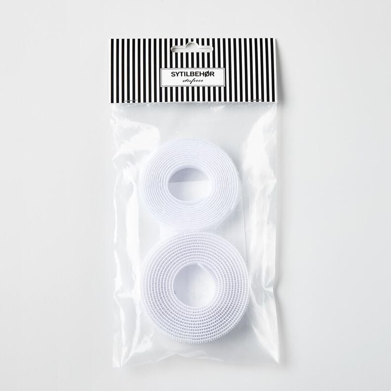 Velcro tape set [2 x 2m | 20 mm] – white,  image number 1