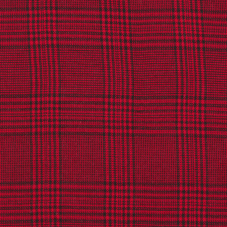 viscose fabric Glen Plaid – chili,  image number 1