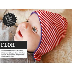 FLOH - cosy reversible hat with star, Studio Schnittreif, 