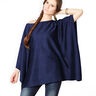 Viscose Blend Shimmer Shine – navy blue,  thumbnail number 6