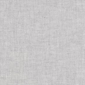 Herringbone Linen Cotton Blend – silver, 