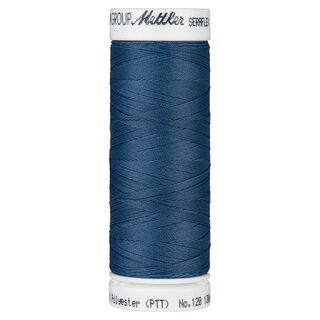 Seraflex Stretch Sewing Thread (0698) | 130 m | Mettler – denim blue, 
