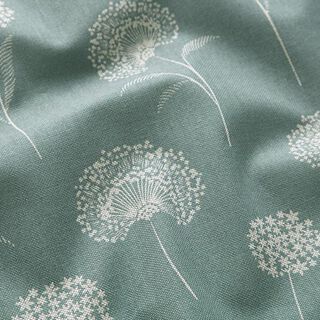 Decor Fabric Half Panama dandelions – natural/reed, 