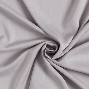 Linen look viscose fabric – silver grey, 