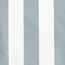 awning fabric Wide Stripes – light grey/white,  thumbnail number 1