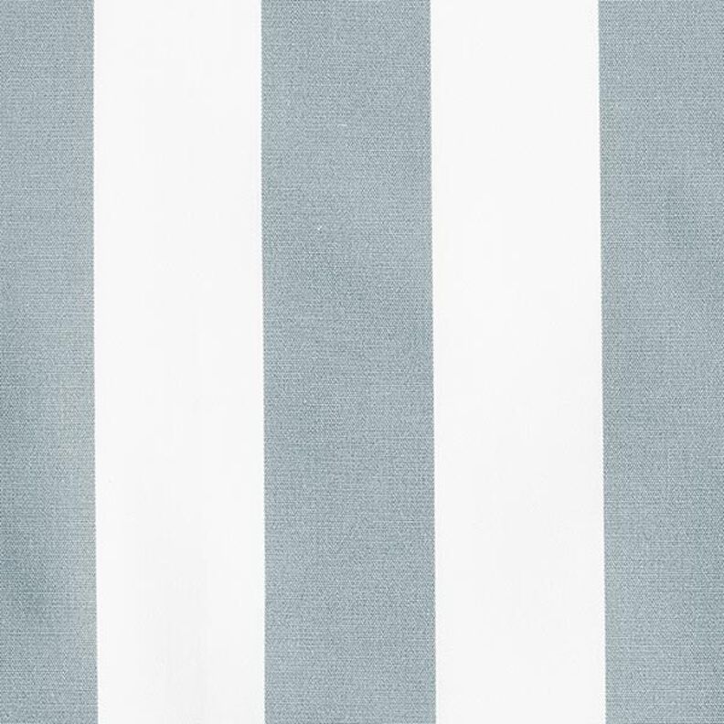 awning fabric Wide Stripes – light grey/white,  image number 1