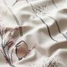 Decor Fabric Half Panama Birds and Twigs – natural,  thumbnail number 2