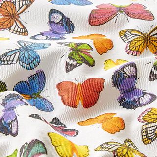 Decor Fabric Canvas Butterflies, 
