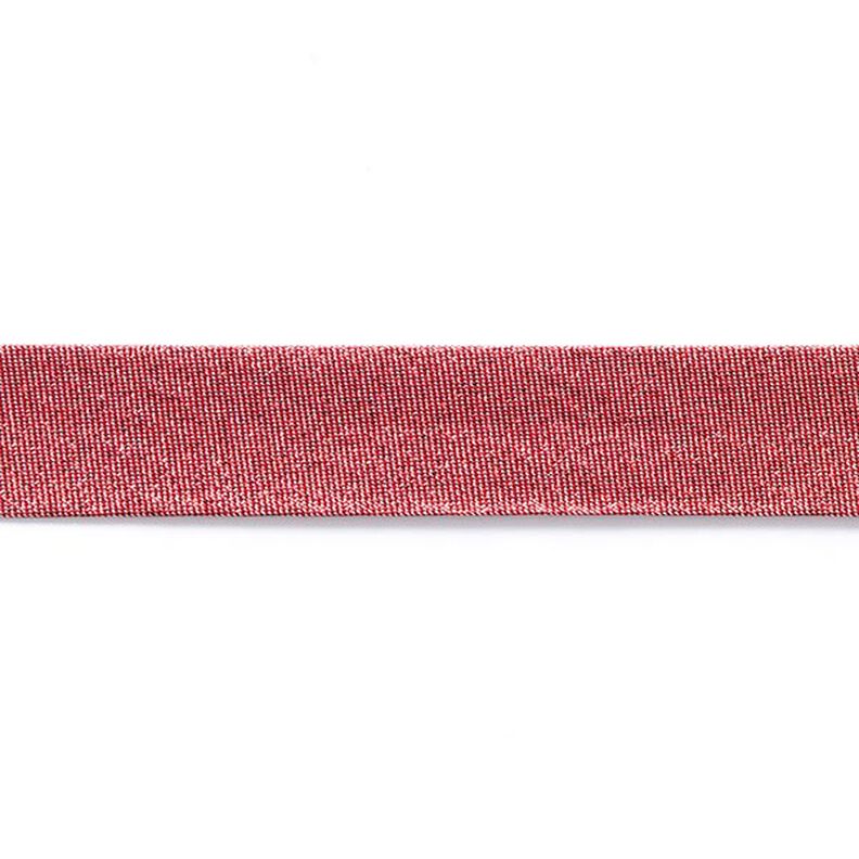 Bias binding Metallic [20 mm] – carmine,  image number 2