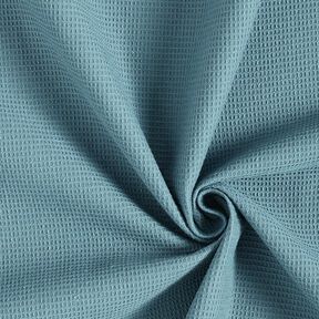 Waffle piqué Mini – dove blue, 