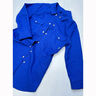 Linen fabric Ramie mix medium – royal blue,  thumbnail number 8