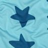 Comfy Sweatshirt stars | Poppy Fabrics – brilliant blue/ocean blue,  thumbnail number 2